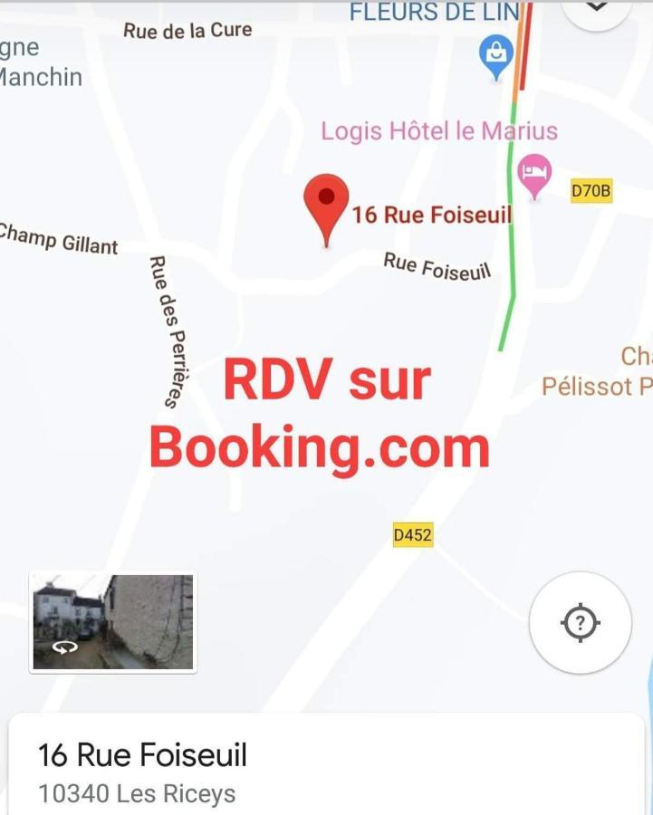 Gite La P'Tite Louise Les Riceys Buitenkant foto